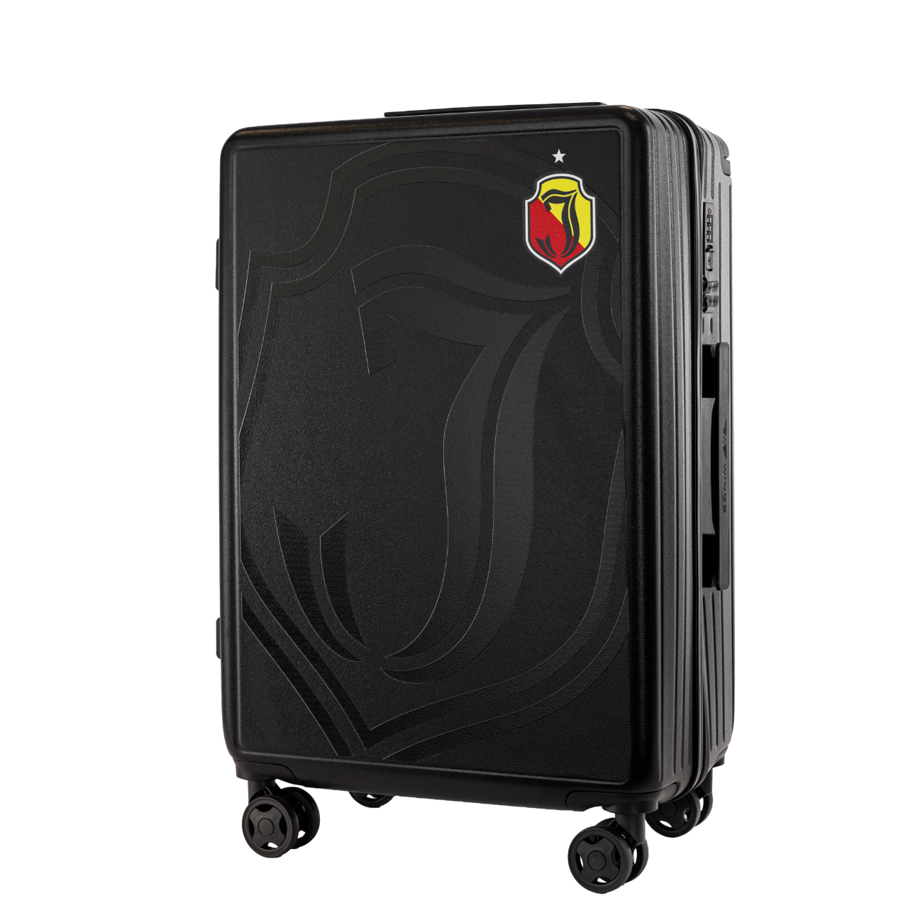 Walizka średnia Wings x Jagiellonia 24"BLACK WINGS x JAGIELLONIA