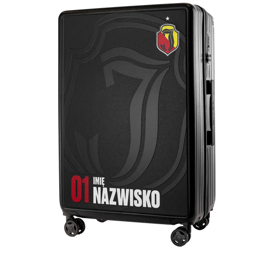 Walizka duża Wings x Jagiellonia 28" z personalizacją