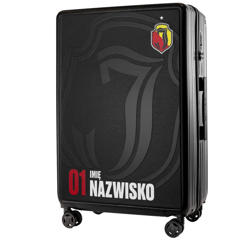 Walizka duża Wings x Jagiellonia 28" z personalizacją