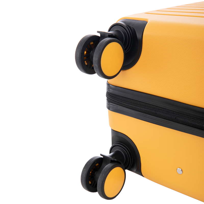 Komplet 3 WALIZEK Wings ABS+ COOT Yellow