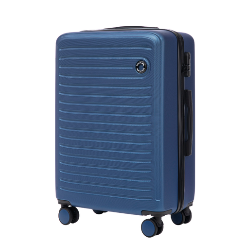 Walizka ŚREDNIA  Wings ABS+ COOT 24" Middle Blue