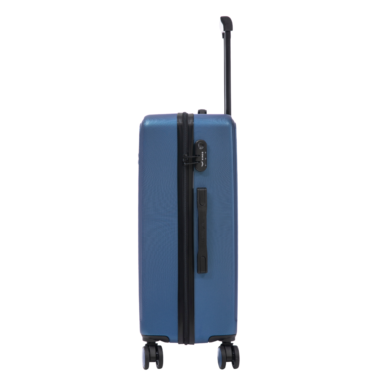 Walizka ŚREDNIA  Wings ABS+ COOT 24" Black