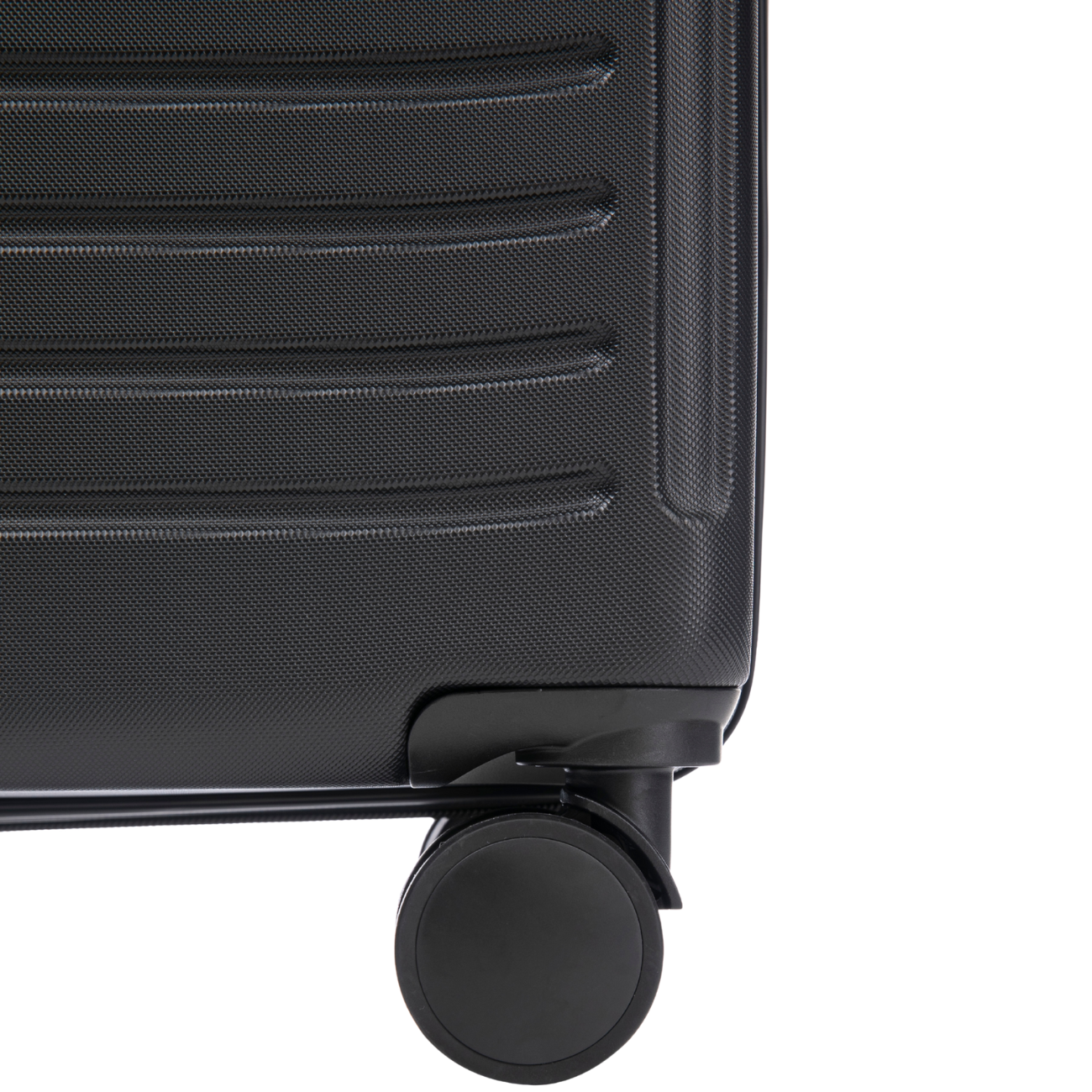 Walizka ŚREDNIA  Wings ABS+ COOT 24" Black