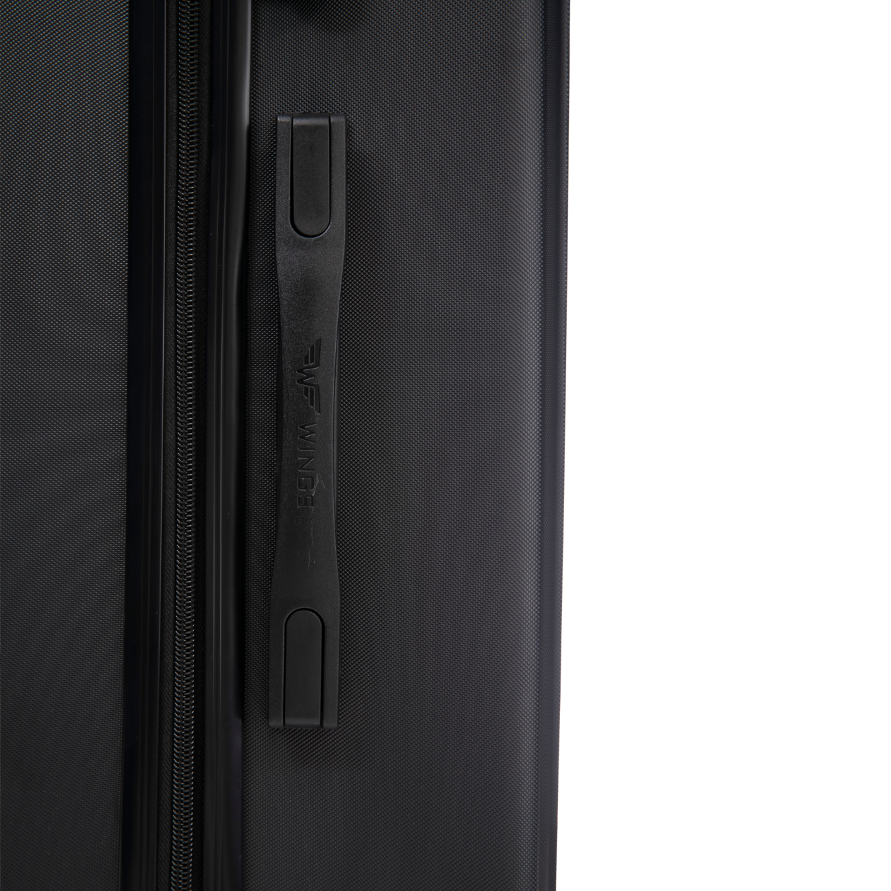 Walizka ŚREDNIA  Wings ABS+ COOT 24" Black