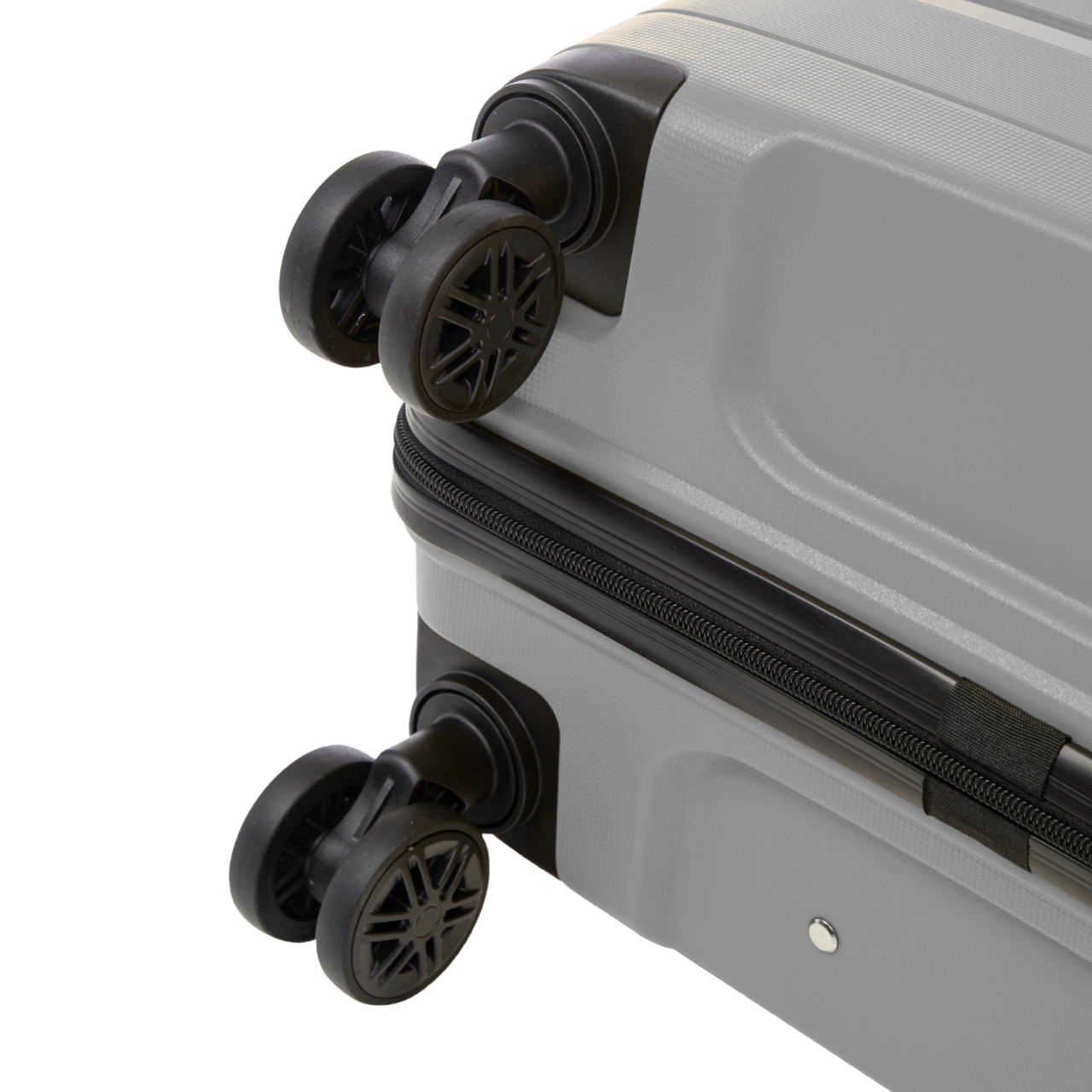 Komplet 3 walizek Wings HAWFINCH 3.0 polipropylen DARK GREY