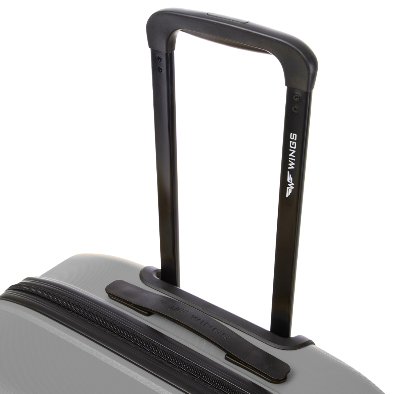 Komplet 3 walizek Wings HAWFINCH 3.0 polipropylen DARK GREY