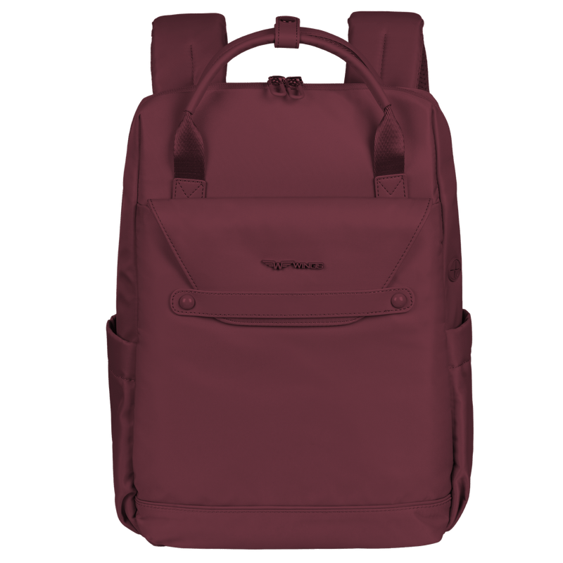 SKYLARK Plecak miejski wielofunkcyjny bordowy