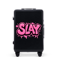 Walizka średnia Wings  ABS+ 24" Customized BLACK SLAY