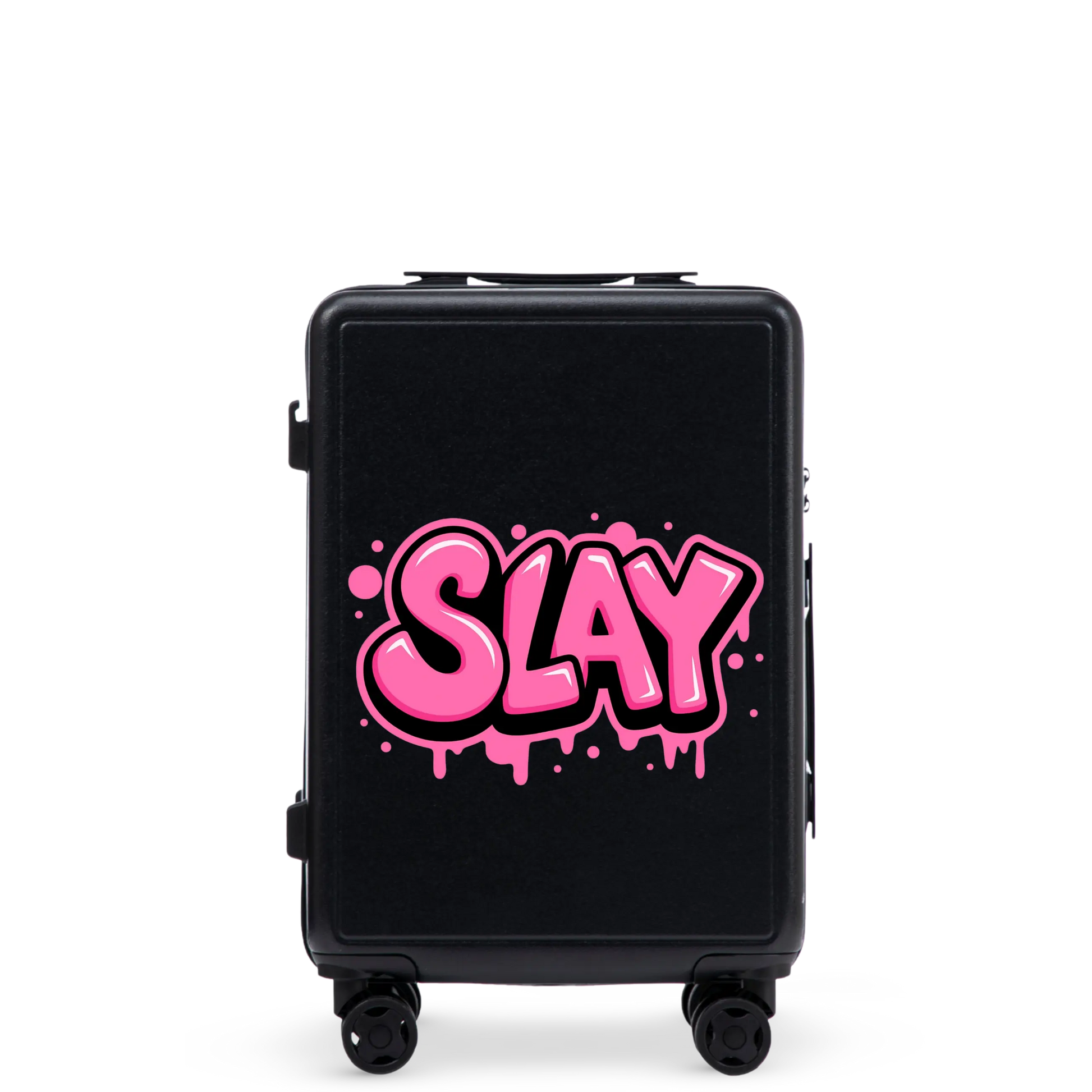 Walizka kabinowa Wings ABS+ 20" Customized BLACK SLAY customized