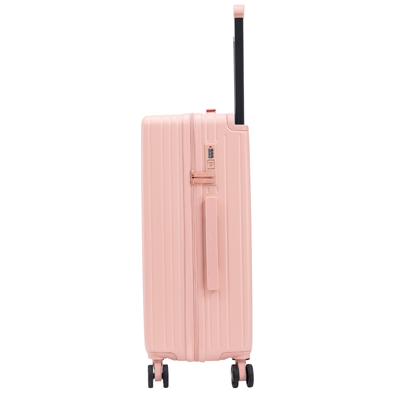 Walizka duża Wings ABS+ 28" Customized PINK SLAY