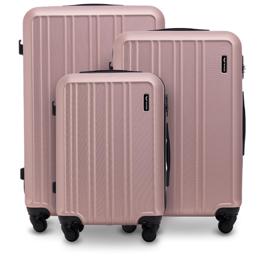 Komplet 3 walizek Wings HARRIER  ROSE GOLD