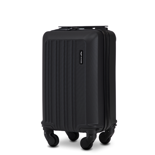 Walizka kabinowa Wings Free Carry On HARRIER Black