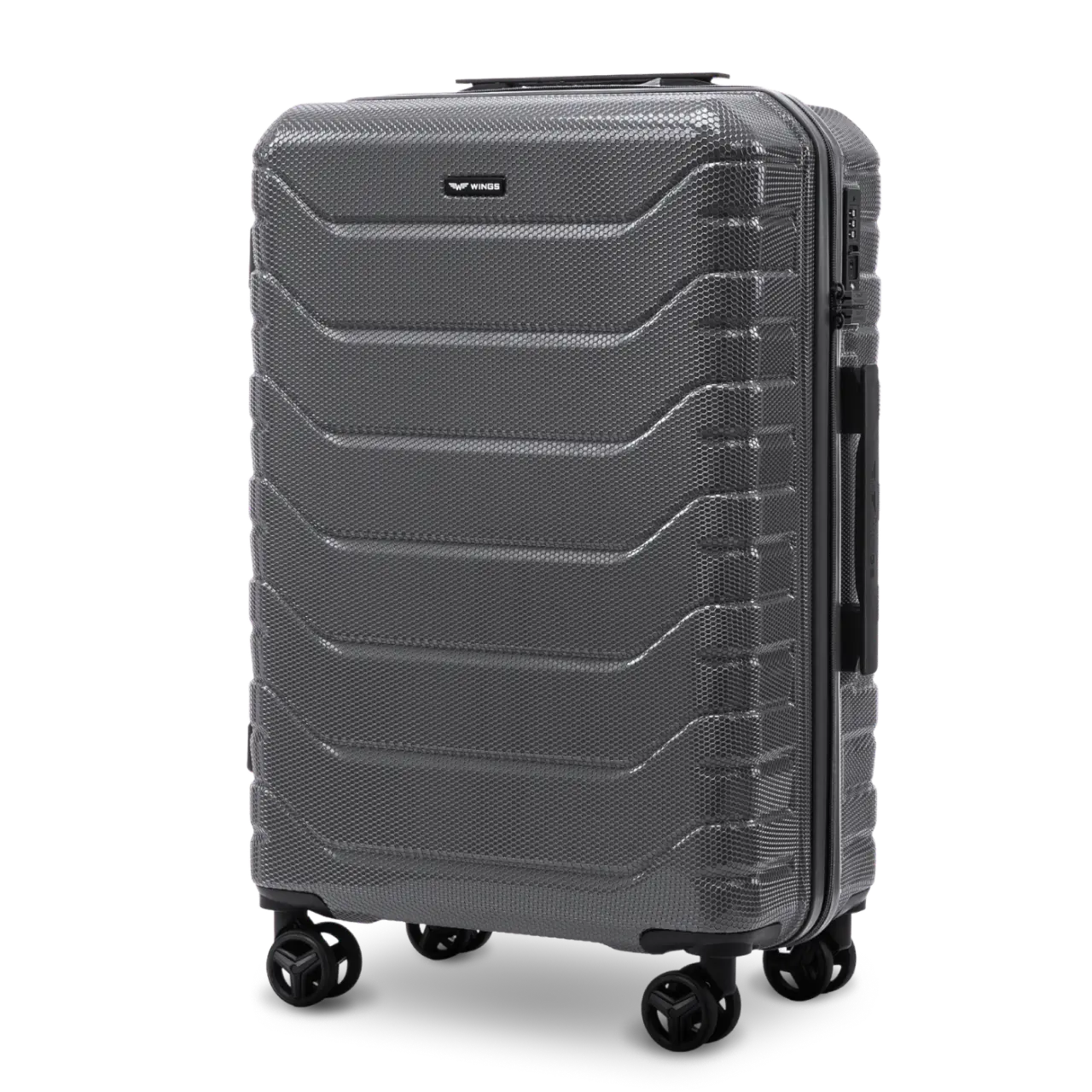 Walizka średnia Wings CRAKE 24" DARK GREY CRAKE COLLECTION