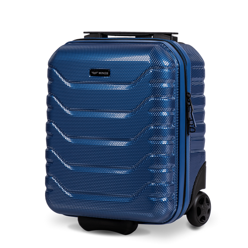 Walizka kabinowa mini Wings CRAKE 16" MIDDLE BLUE