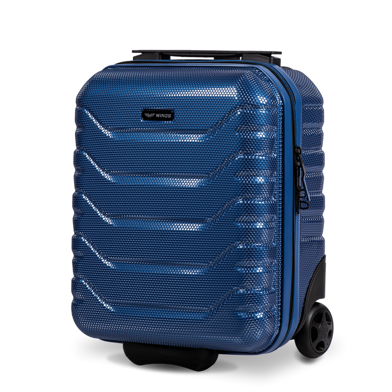Walizka kabinowa mini Wings CRAKE 16" MIDDLE BLUE