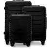 Zestaw 3 walizek Wings CRAKE POLICARBON 100% BLACK