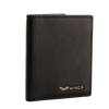 WINGS Cardholder ze skóry naturalnej Black