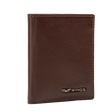 WINGS Cardholder z naturalnej skóry bydlęcej Brown