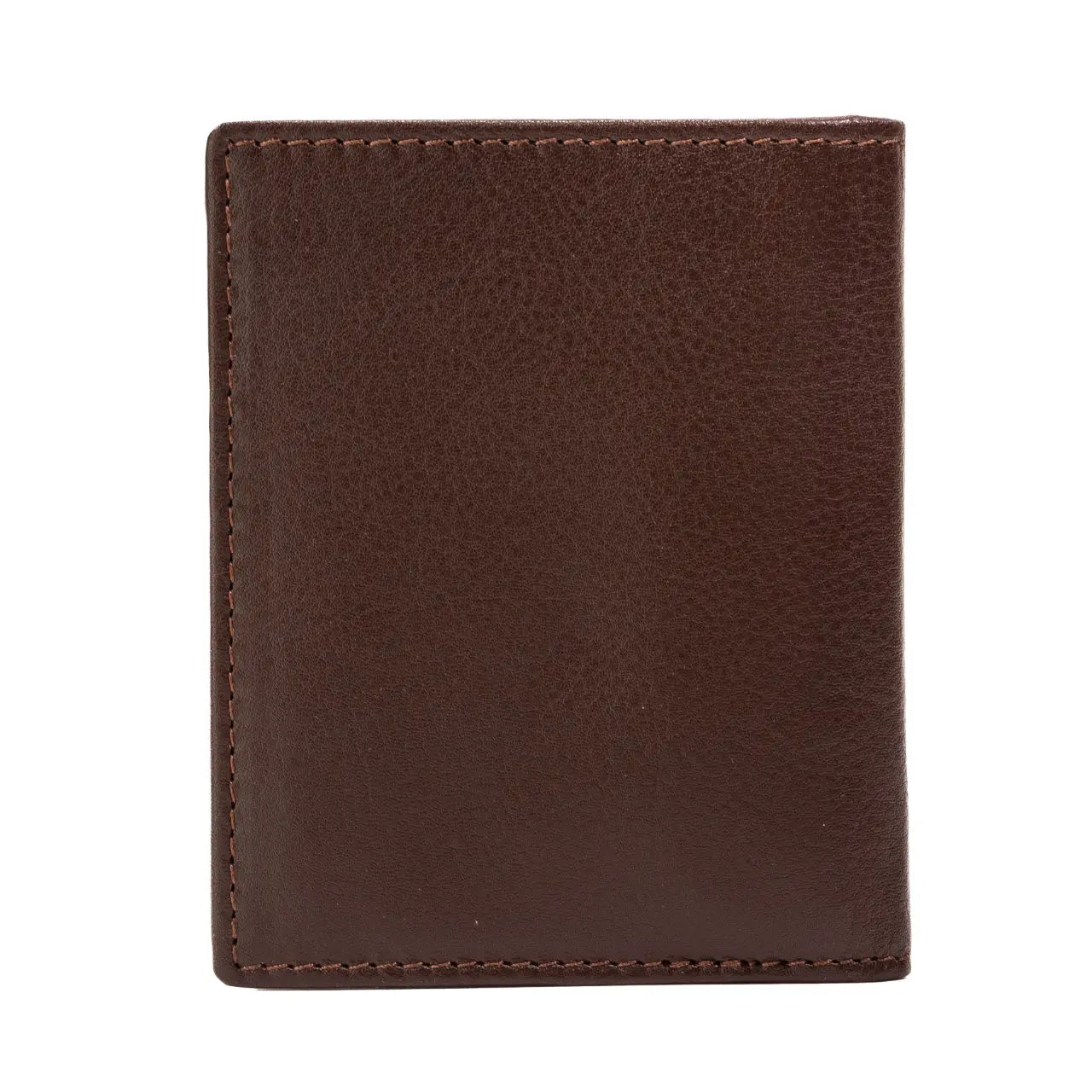 WINGS Cardholder ze skóry naturalnej Brown LEATHER COLLECTION