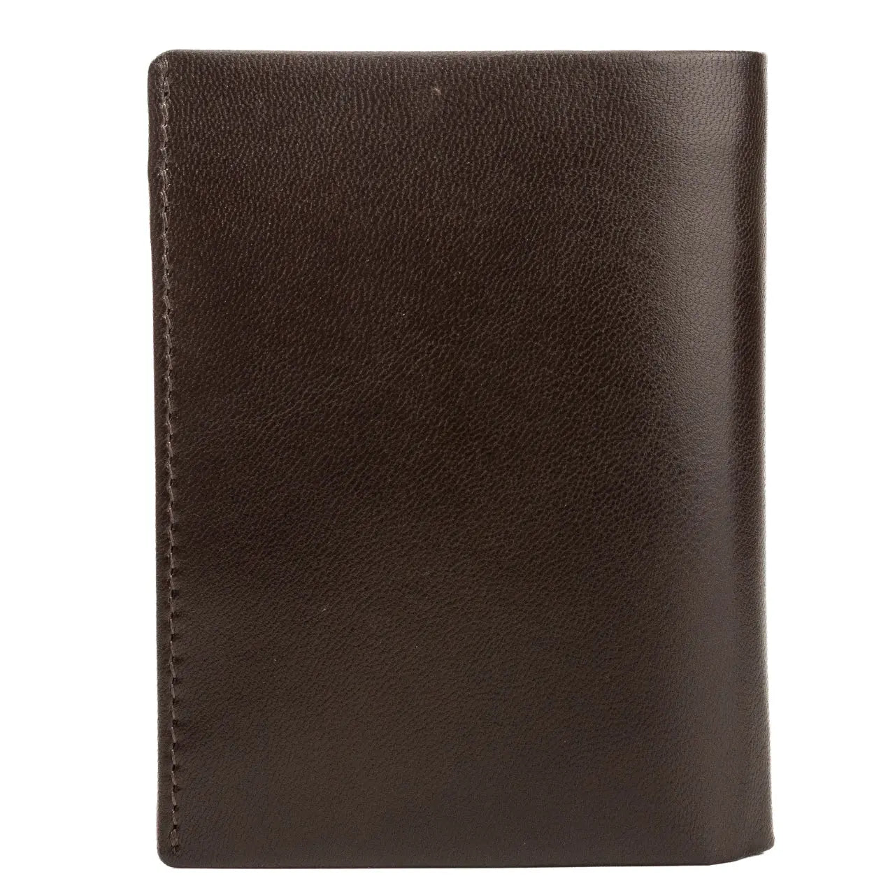WINGS Męski portfel ze skóry naturalnej Brown LEATHER COLLECTION