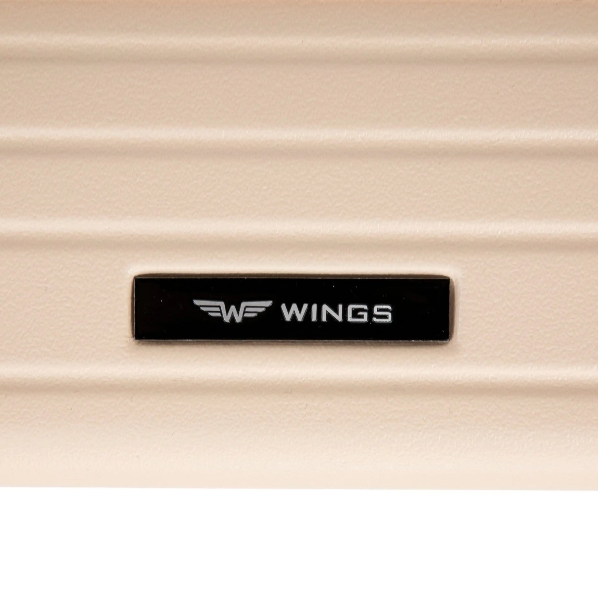 Walizka kabinowa Wings ABS+ 20" Customized DIRTY WHITE CIAO customized
