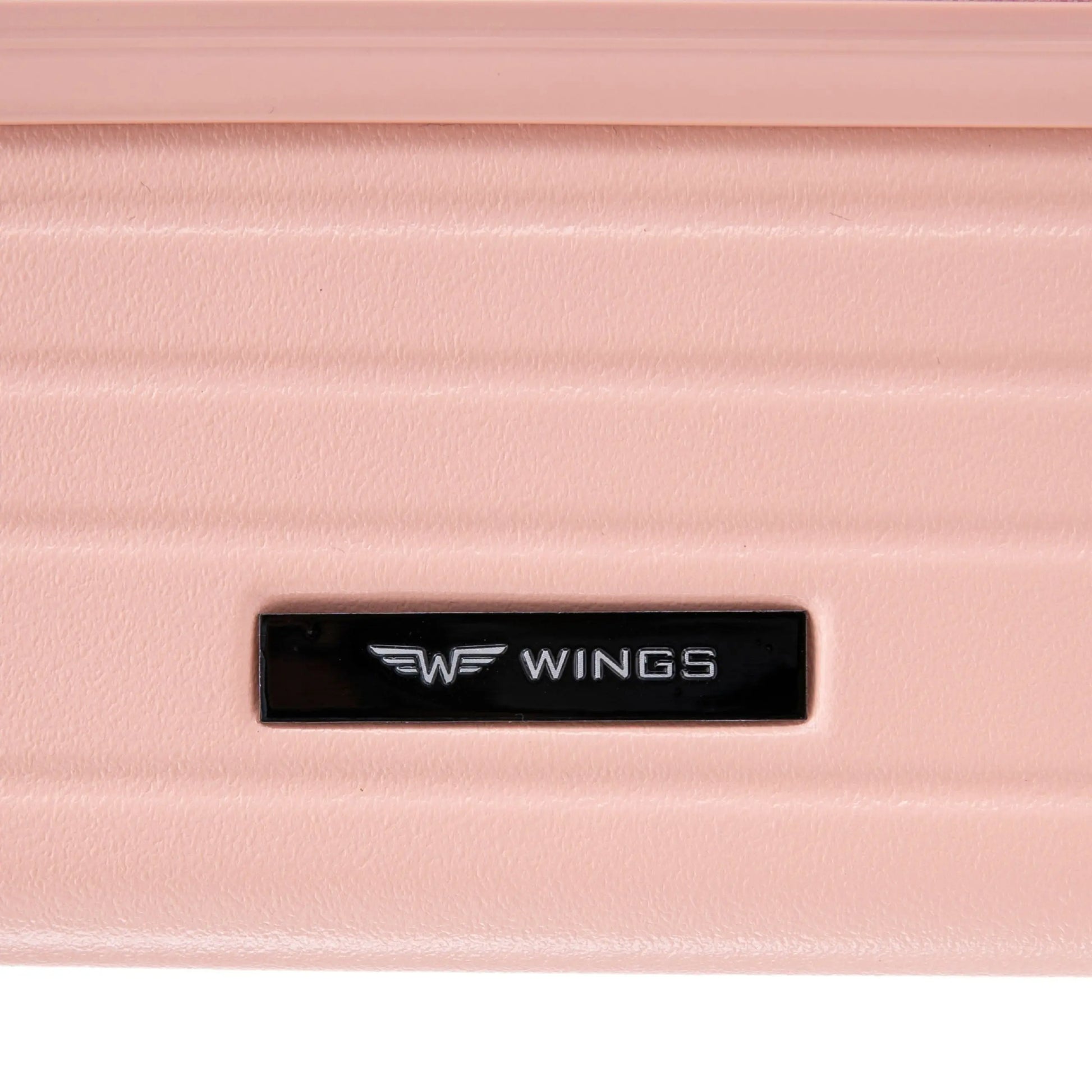 Walizka kabinowa Wings ABS+ 20" Customized PINK CIAO customized