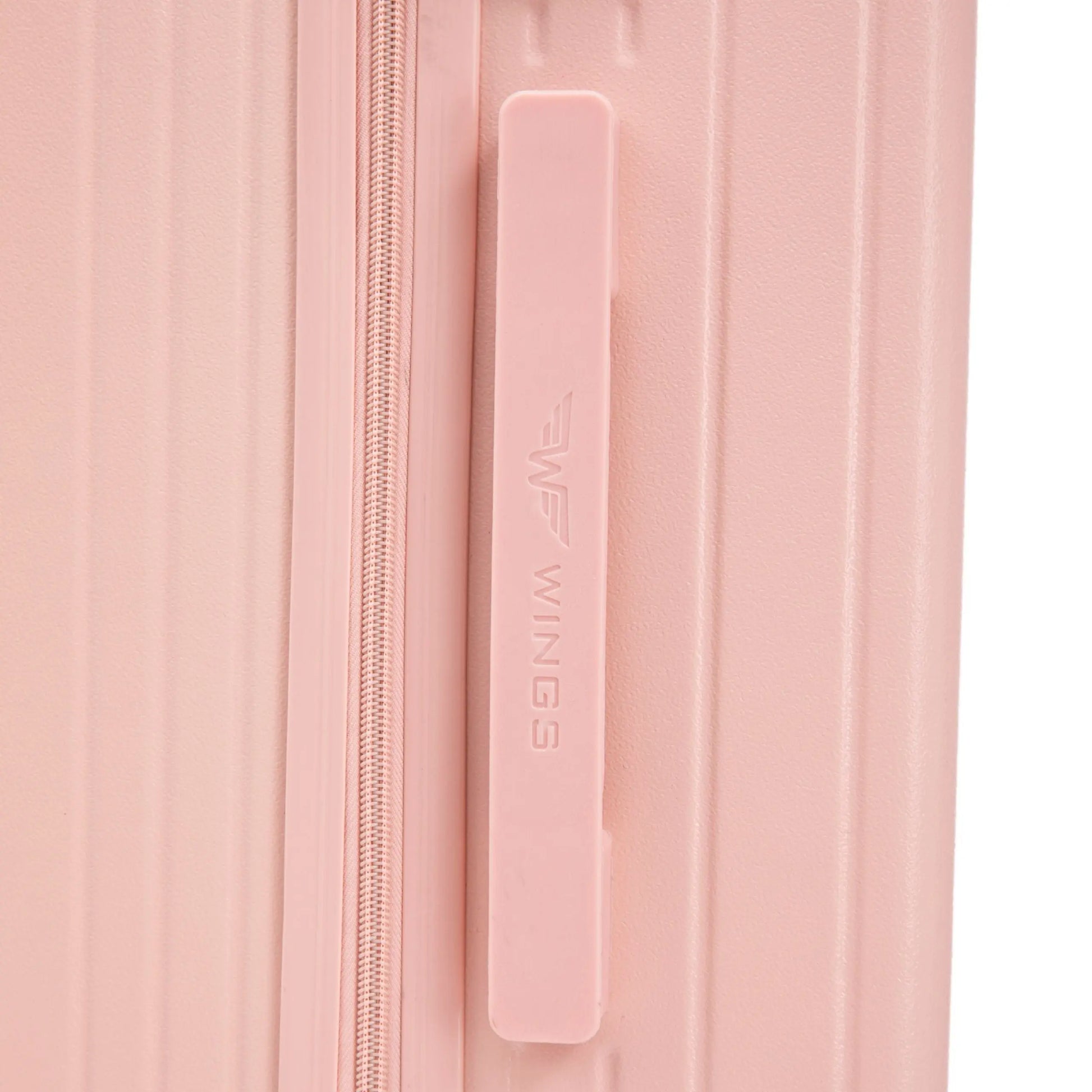 Walizka kabinowa Wings ABS+ 20" Customized PINK CIAO customized