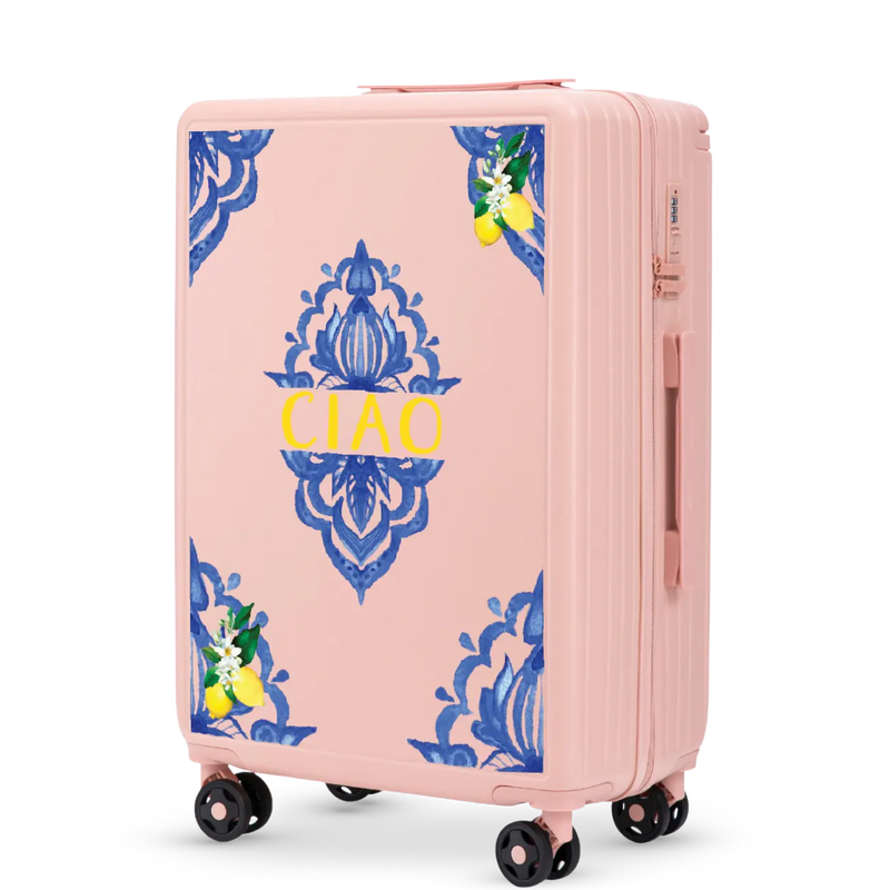 Walizka średnia Wings ABS+ 24" Customized SOFT PINK CIAO