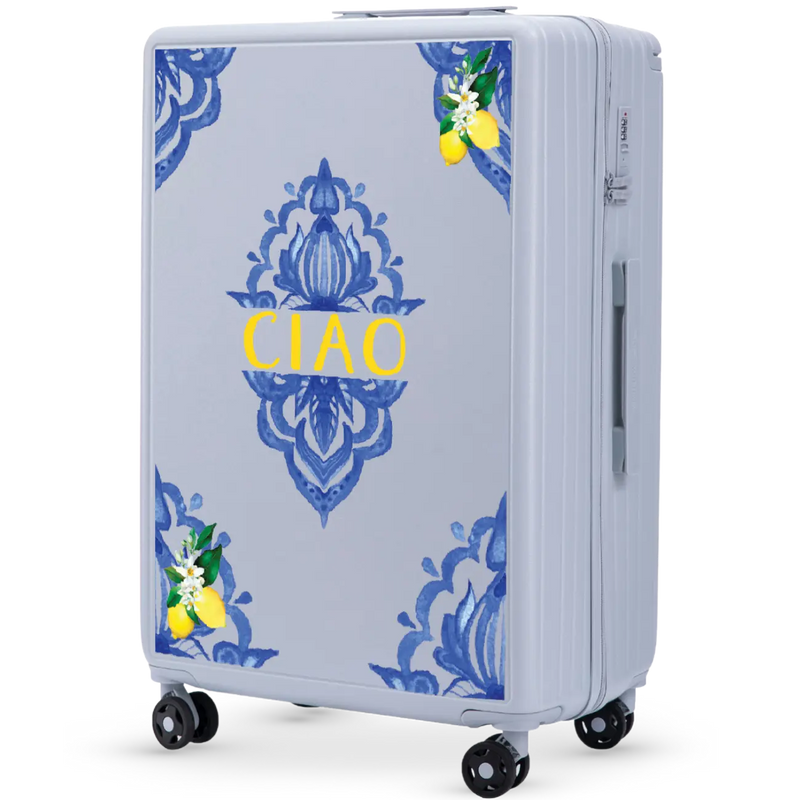 Walizka duża Wings ABS+ 28" Customized PASTEL BLUE CIAO
