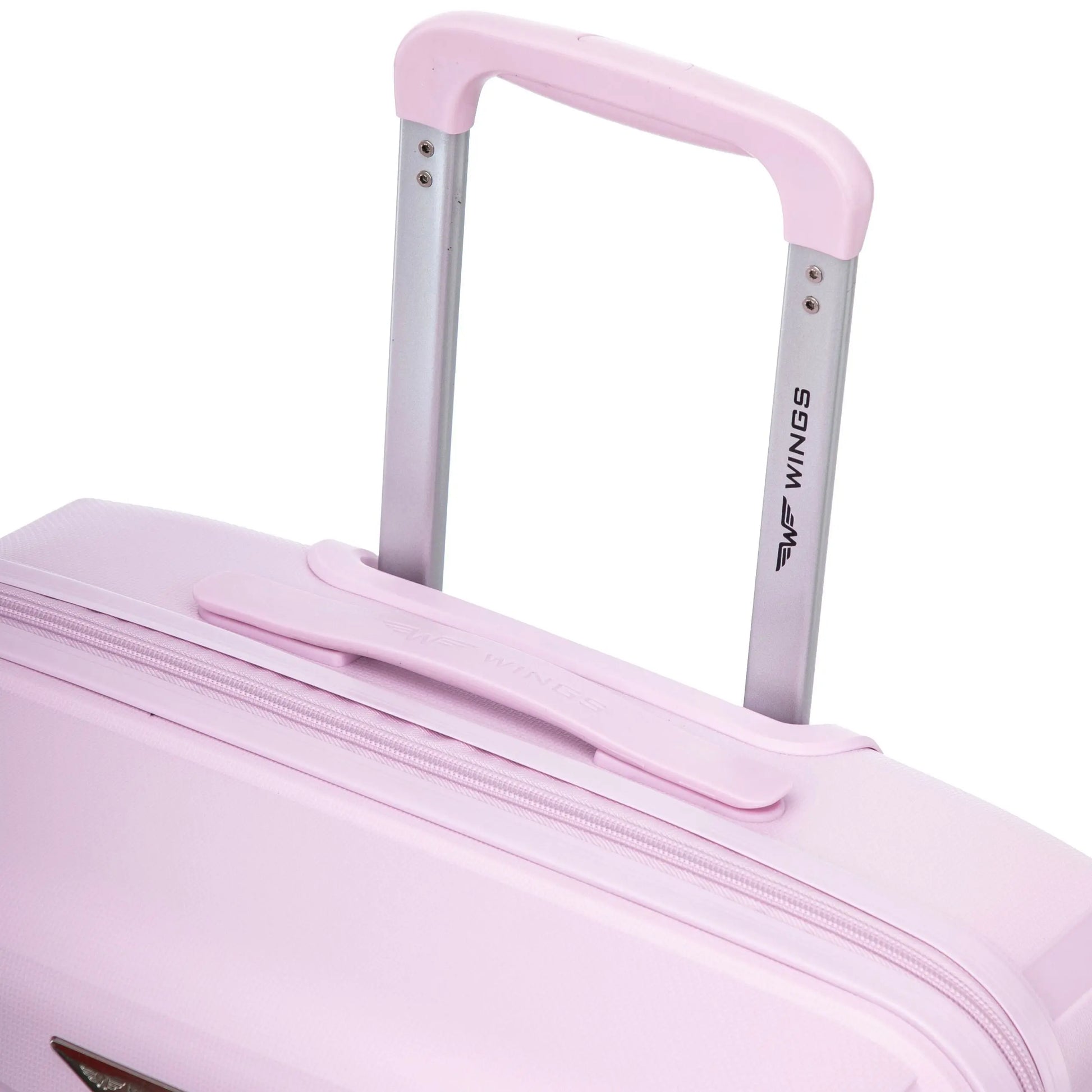Komplet 3 walizek Wings COCKATIEL polipropylen WHITE PINK COCKATIEL COLLECTION
