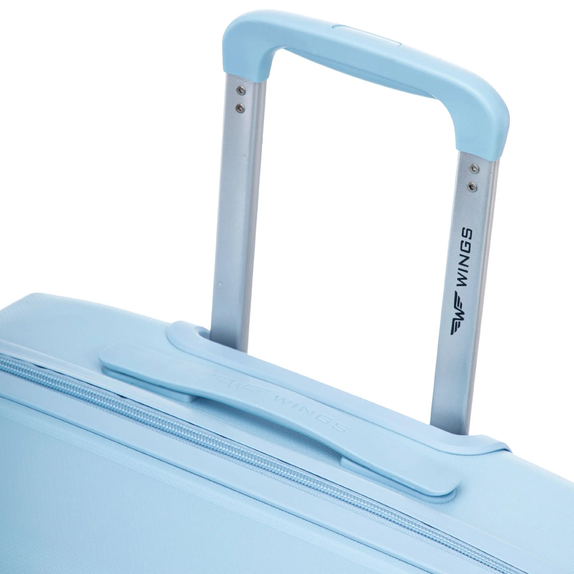 Komplet 3 walizek Wings COCKATIEL polipropylen LIGHT BLUE COCKATIEL COLLECTION