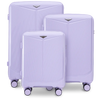 Komplet 3 walizek Wings COCKATIEL polipropylen WHITE PURPLE