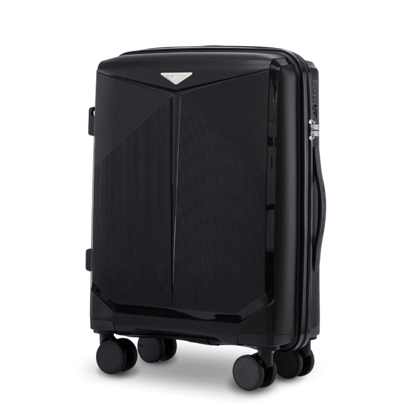 Walizka kabinowa Wings COCKATIEL polipropylen 20" BLACK