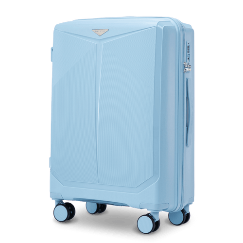 Walizka średnia Wings COCKATIEL polipropylen 24" LIGHT BLUE