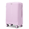 Walizka średnia Wings COCKATIEL polipropylen 24" WHITE PINK
