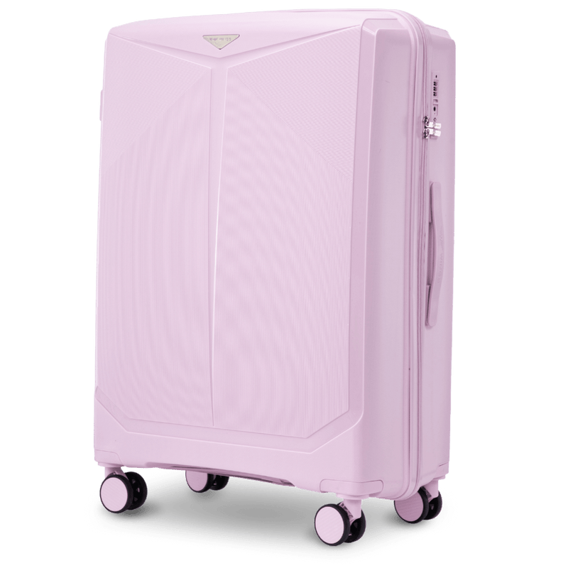 Walizka duża Wings COCKATIEL 28" polipropylen WHITE PINK