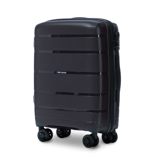 Walizka kabinowa Wings HAWFINCH 3.0 polipropylen  20" BLACK