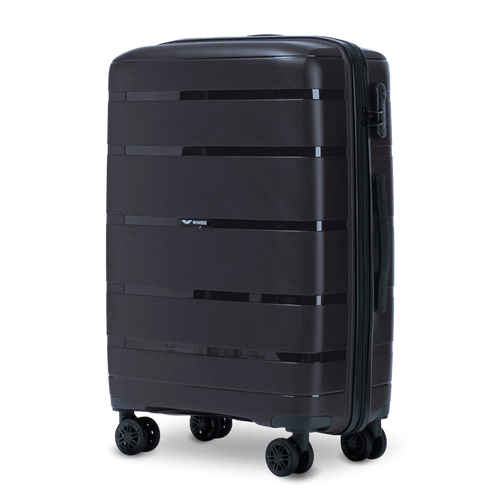 Walizka średnia Wings HAWFINCH 3.0 polipropylen 24" BLACK