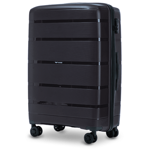 Walizka duża Wings HAWFINCH 3.0 polipropylen 28" BLACK