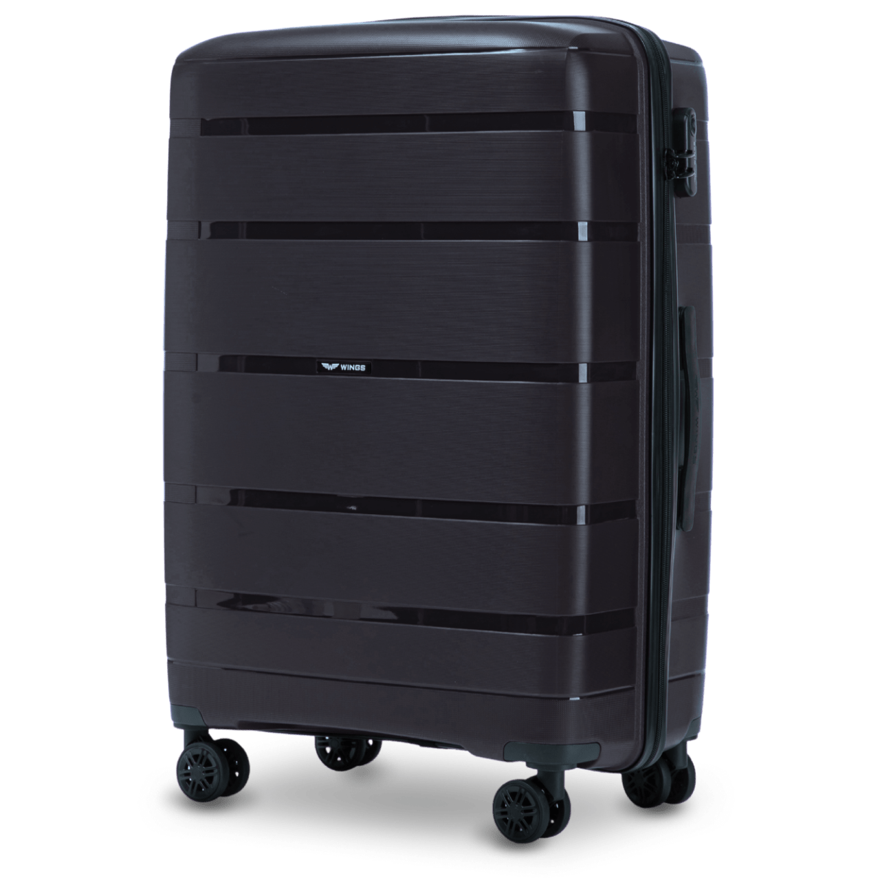 Walizka duża Wings HAWFINCH 3.0 polipropylen 28" BLACK