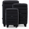 Komplet 3 walizek Wings HAWFINCH 2.0  polipropylen BLACK