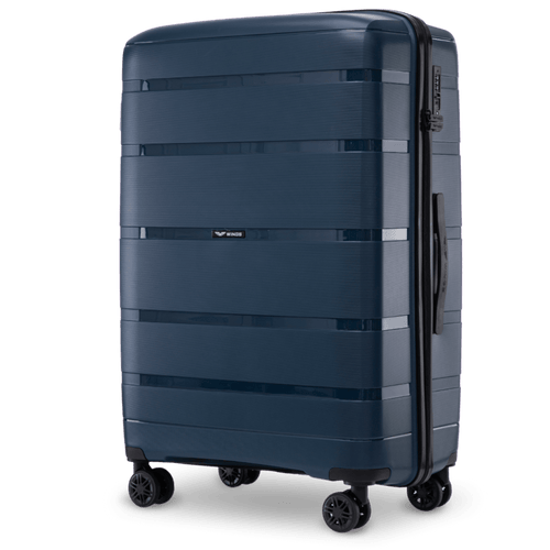 Walizka duża Wings HAWFINCH 2.0  polipropylen 28" BLUE