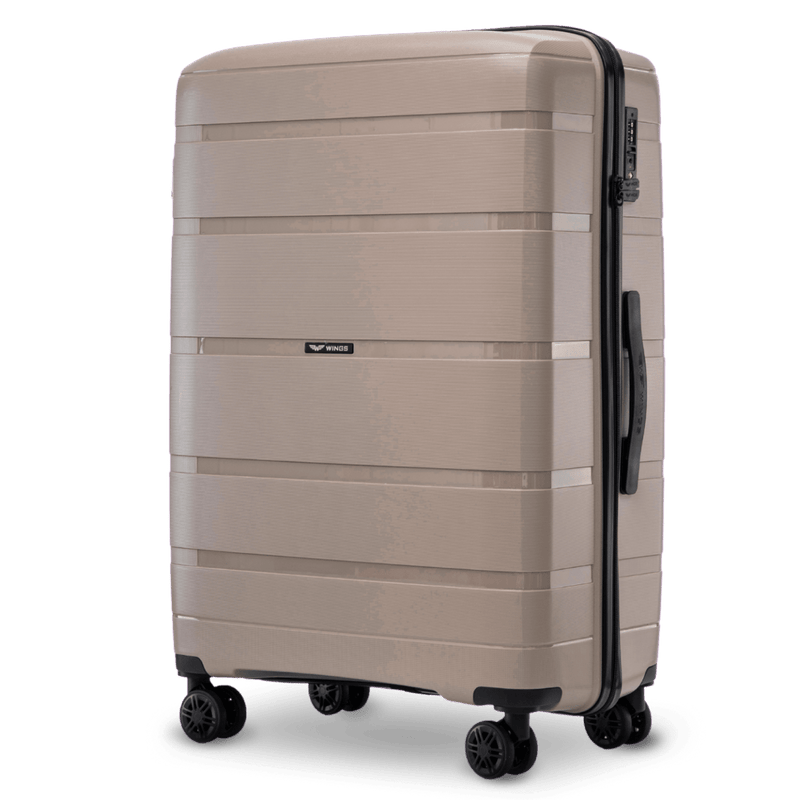 Walizka duża Wings HAWFINCH 2.0  polipropylen 28" CHAMPAGNE