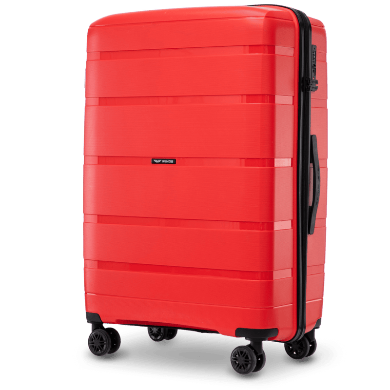 Walizka duża Wings HAWFINCH 2.0  polipropylen 28" RED