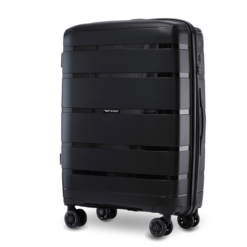 Walizka średnia Wings HAWFINCH 2.0  polipropylen 24" BLACK