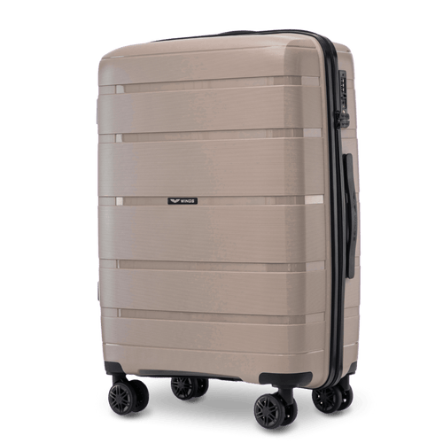 Walizka średnia Wings HAWFINCH 2.0  polipropylen 24" CHAMPAGNE