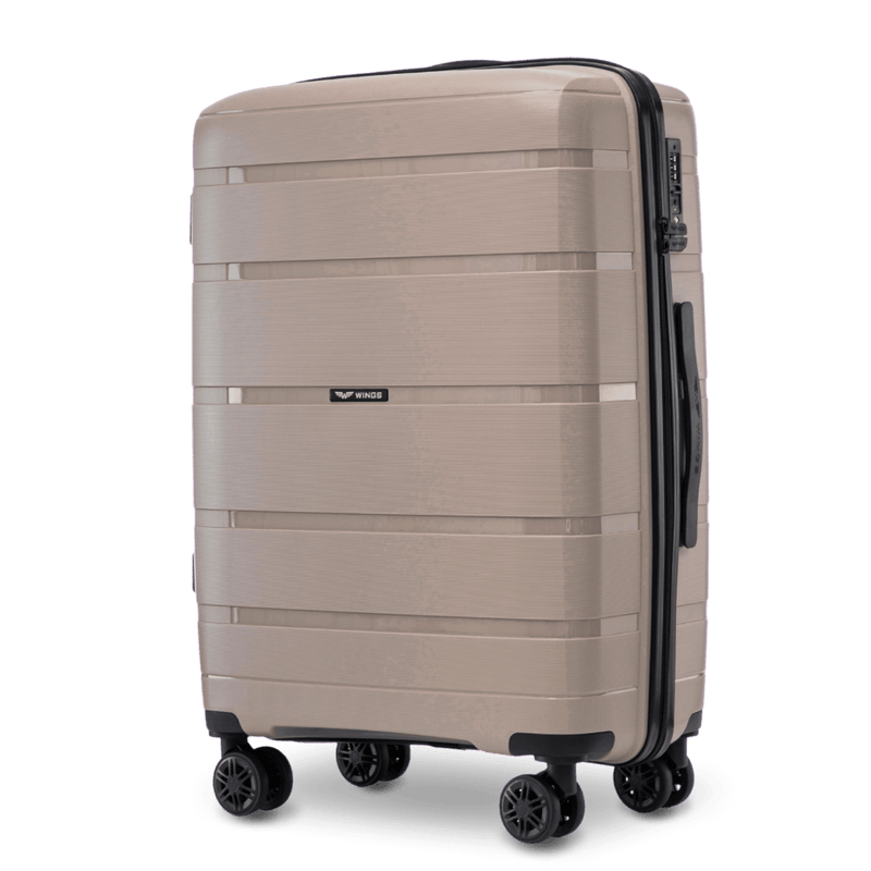 Walizka średnia Wings HAWFINCH 2.0  polipropylen 24" CHAMPAGNE