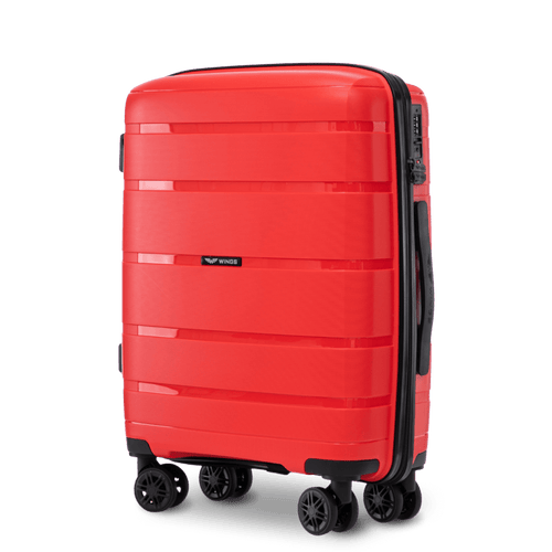 Walizka kabinowa Wings HAWFINCH 2.0 polipropylen  20" RED