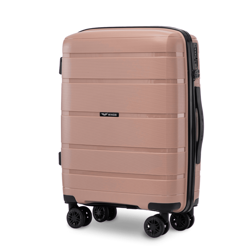 Walizka kabinowa Wings HAWFINCH 2.0  polipropylen  20" ROSE GOLD