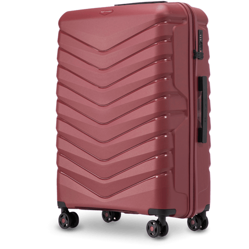 Walizka duża Wings PHOENIX polipropylen 28" WINE RED
